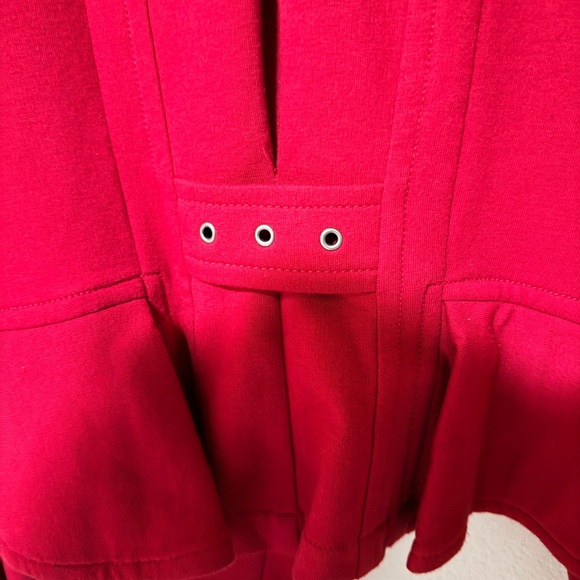 Red Radiance | INC Ruffle Blazer - Picture 6 of 14